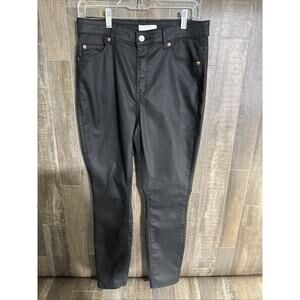 H&M Womens‎ Jeans Skinny Regular Waist Black Full Length Size 12US 44 EUR